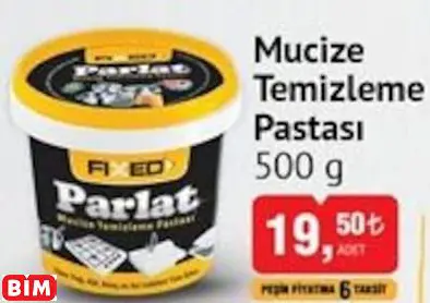 SGS MUCİZE TEMİZLEME PASTASI SGS MUCİZE TEMİZLEME PASTASI